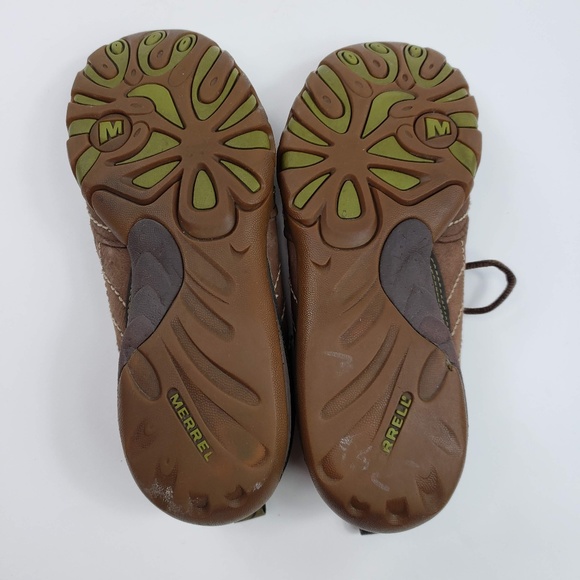 Merrell Mimosa Lace Womens 7.5 Cocoa Nubuck - Picture 6 of 8